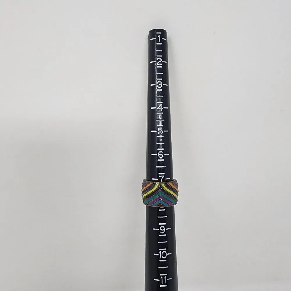 Source Unknown multicolor enamel